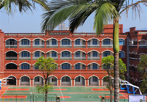 培元中学校园内“张文裕科学实验楼”.jpg